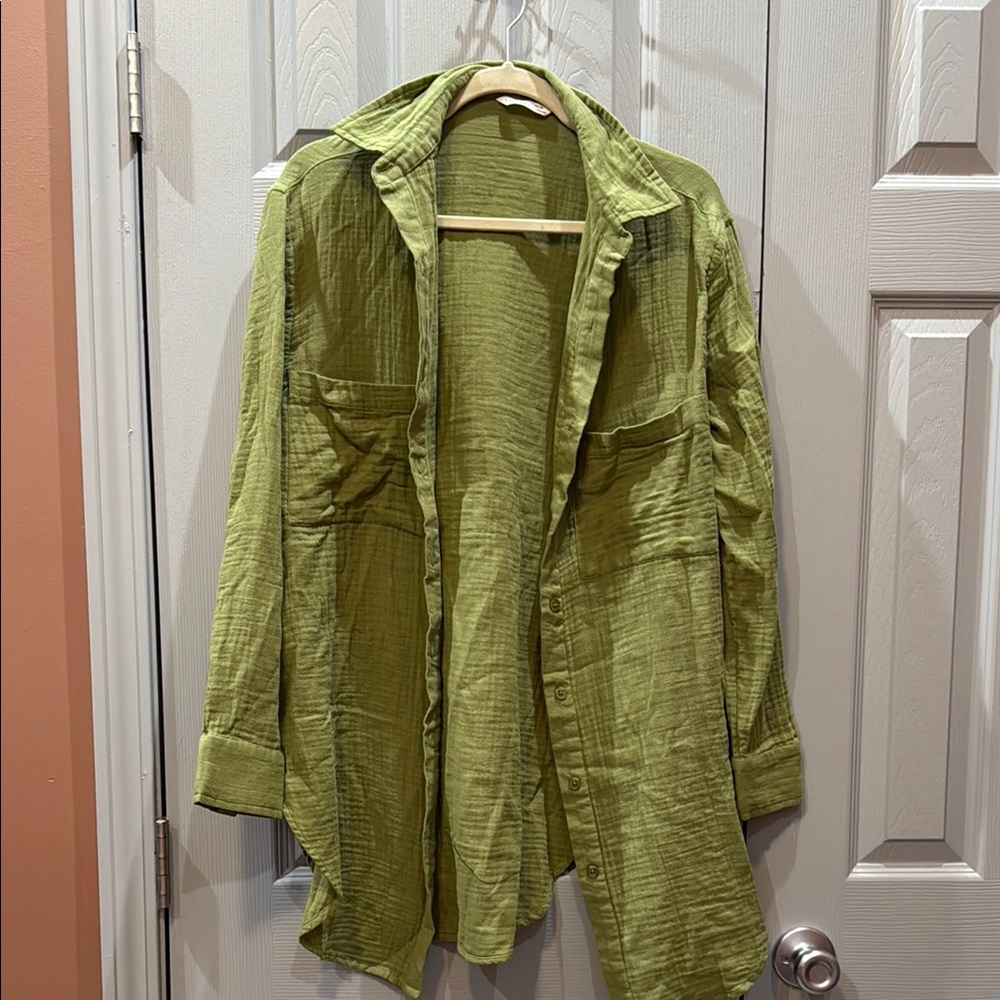 Backcountry Long Cotton Gauze Long-Sleeve Button-Down - Women's (XS)